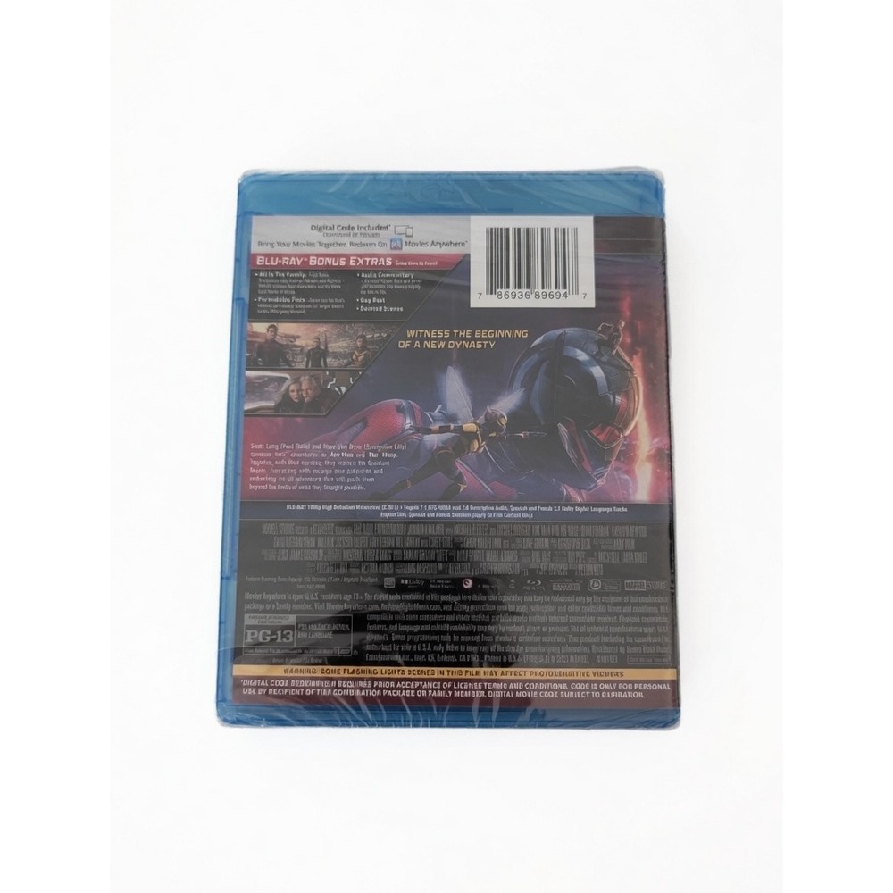 Ant-Man and the Wasp: Quantumania (Blu-ray, 2023) Paul Rudd Evangeline Lilly - Picture 3 of 4